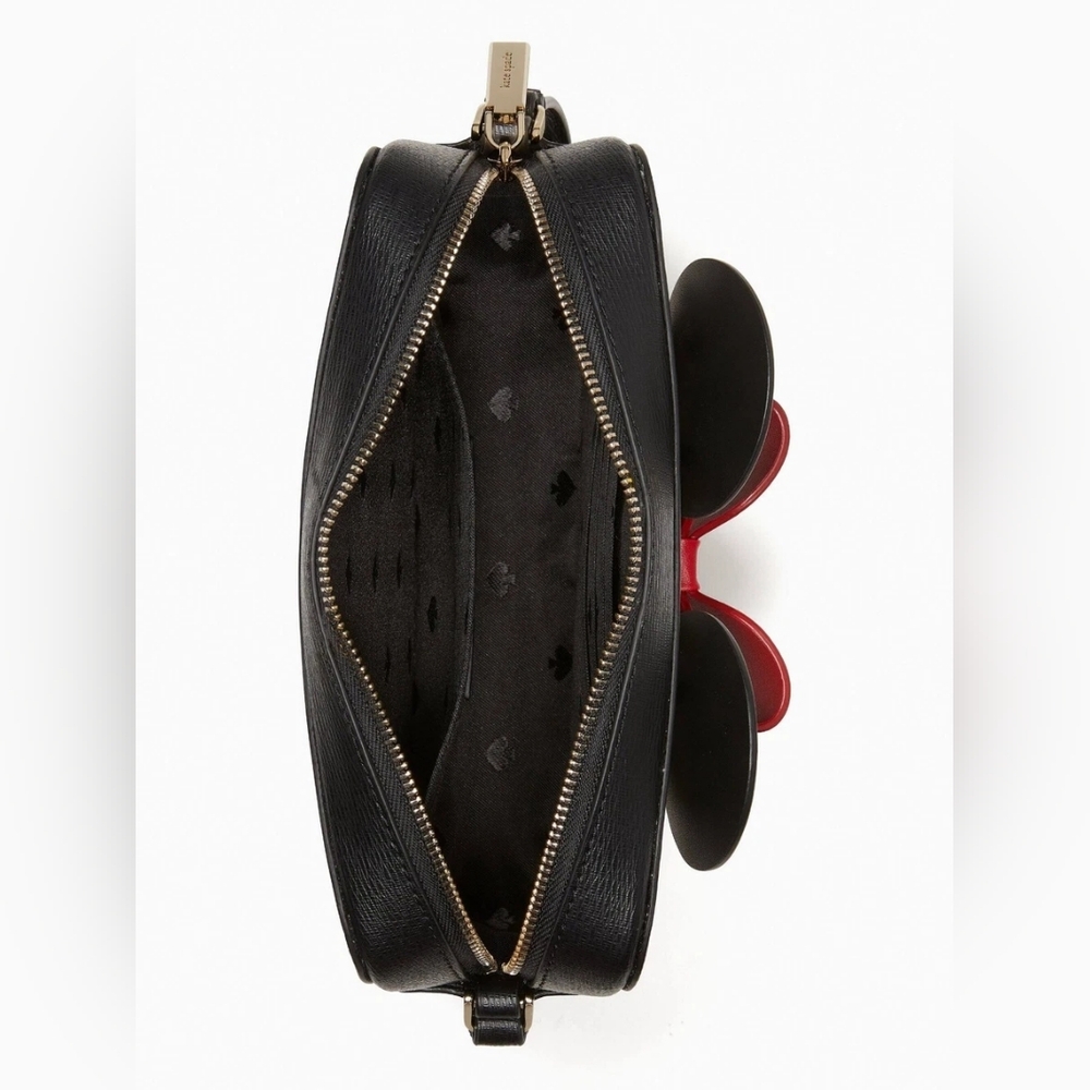 Kate Spade Disney Crossbody Minnie Mouse K4760 White Black NWT Red Bow - Picture 3 of 5